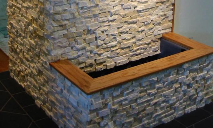 Natural Stacked Stone Veneer Example